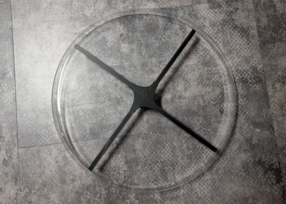 Coque de protection pour hélice: Une coque de protection en plexiglass pour votre hélice holographique.